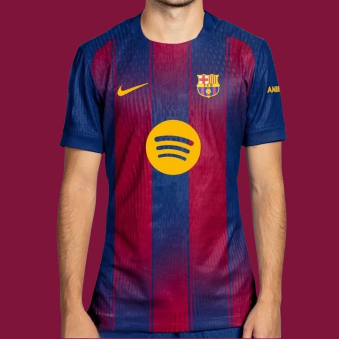 Barcelona Home Kit 25/26 (Player's Version)