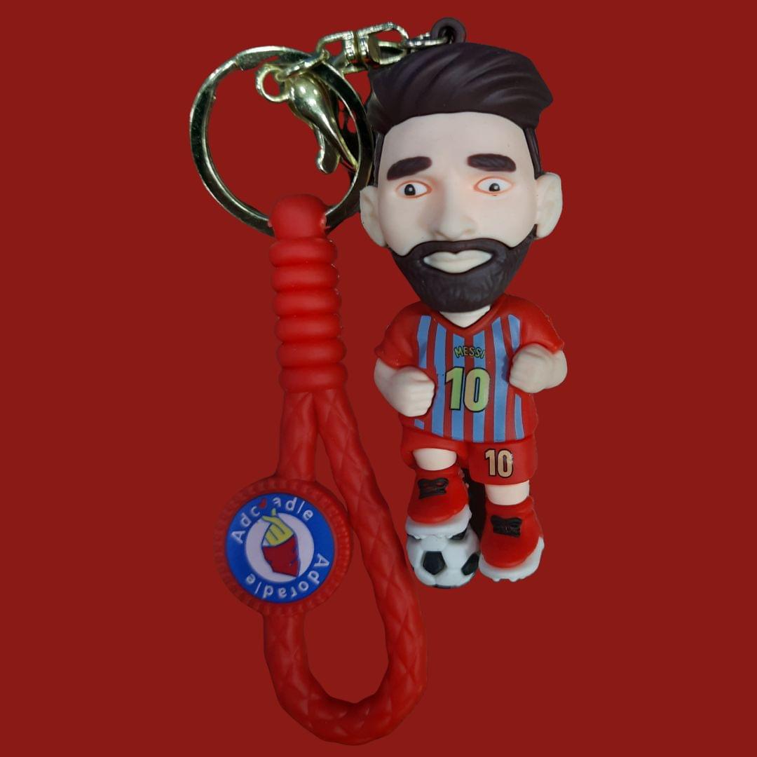 3D Silicon Messi Keychain - Image 3