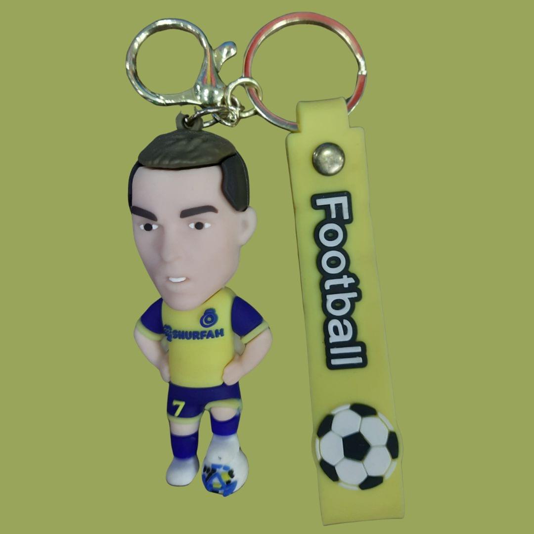 3D Silicon Ronaldo Keychain - Image 4