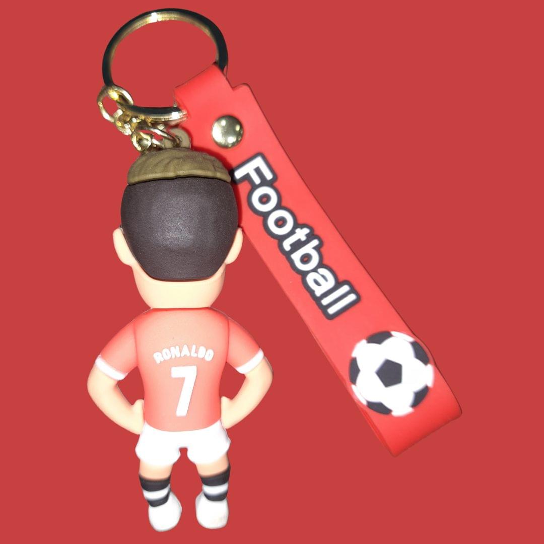 3D Silicon Ronaldo Keychain - Image 3
